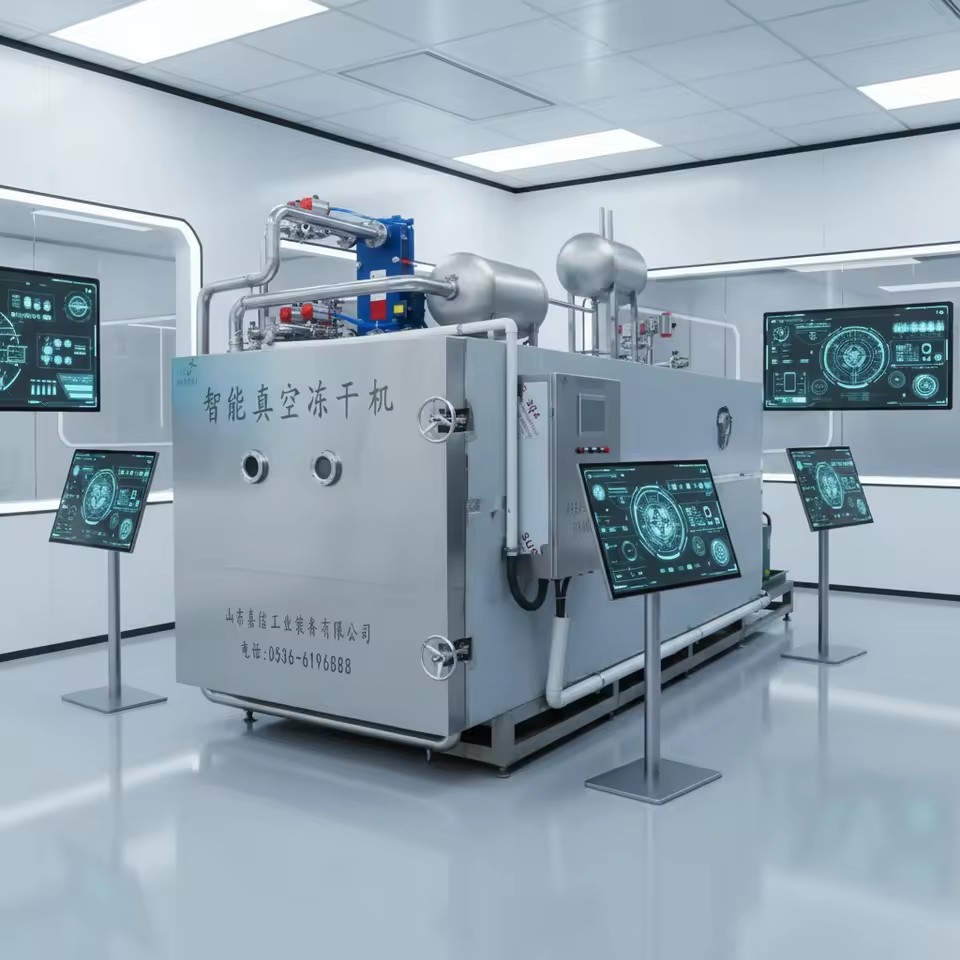 Freeze Dryer Freeze-Drying Equipment for Strawberries Blueberries Vegetables; Energy-Saving High Safety