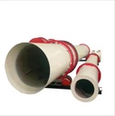 Energy-Saving Clay Rotary Dryer Machine with Gearbox and Motor Gas Heating Low Consumption Supplier