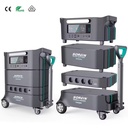 4400w Portable Power Station Eu Plug UPS Emergency Power Supply Solar Portable Power Station Generator with Wheels