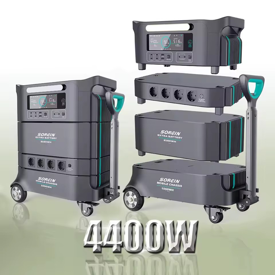 4Kw 2024 4000W Solar Generator Solar Power Station Mini Portable Camping Power Station Lifepo4 Eu Warehouse