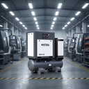 Compact 4 in 1 Screw Air Compressor Easy Installation for Workshop and Resale OEM Available