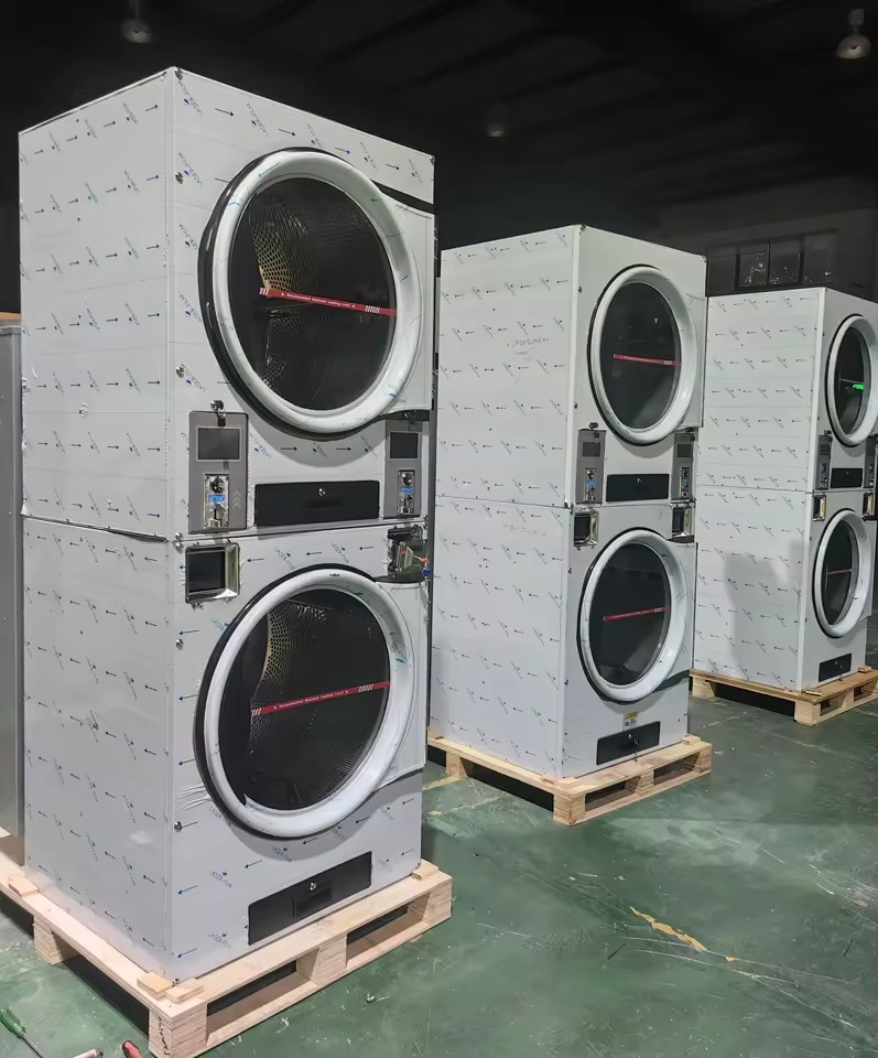 High Efficiency Fully Automatic Commercial Laundry Dryer Industrial Clothes Drying Machine Stable Energy Saving for Laundromat