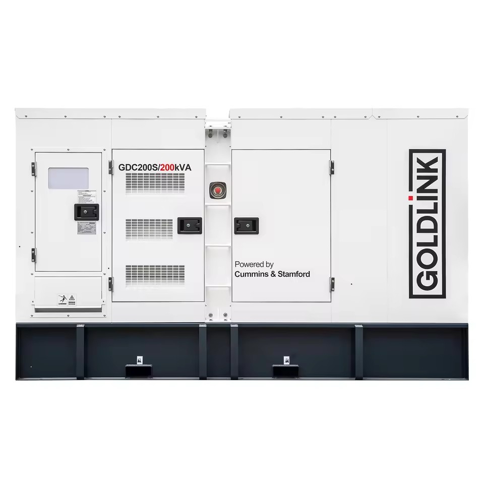 GDC 200kVA 160kW Low Noise Power Generator 220kVA 176kW 4-stroke Engine Electricity Generator