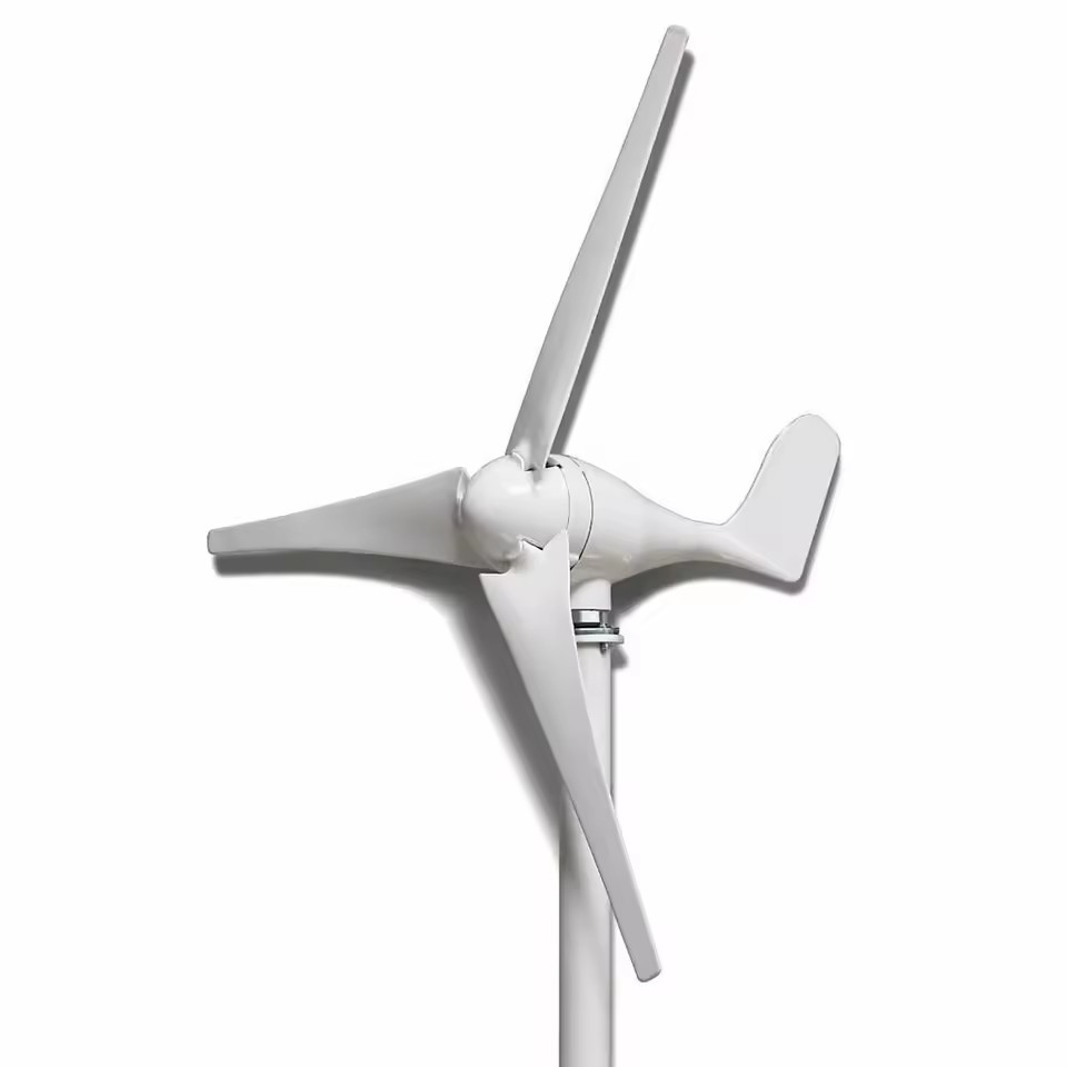 GWS-300W 300W Wind Turbine Generator 44% Efficiency PMSG 2m/s Start 20 Years for Home Residential Small Cabin