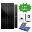 Growatt 3 Phase Hybrid Inverter Lithium-ion Solar Panel Pallet Energy Power Battery Storage System Full Solar System for Home