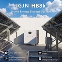 JGJN JB-8000 8KWh/16KWh All-in-One LiFePO4 Home Energy Storage Cabinet Hybrid Inverter 51.2V 10-20KW Portable Power Station
