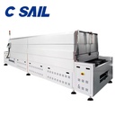 Energy Saving Electric Motor Conveying IR Hot Air Tunnel Drying Oven Touch Panel Chemical Auto Spare Parts Automotive Wire Cable