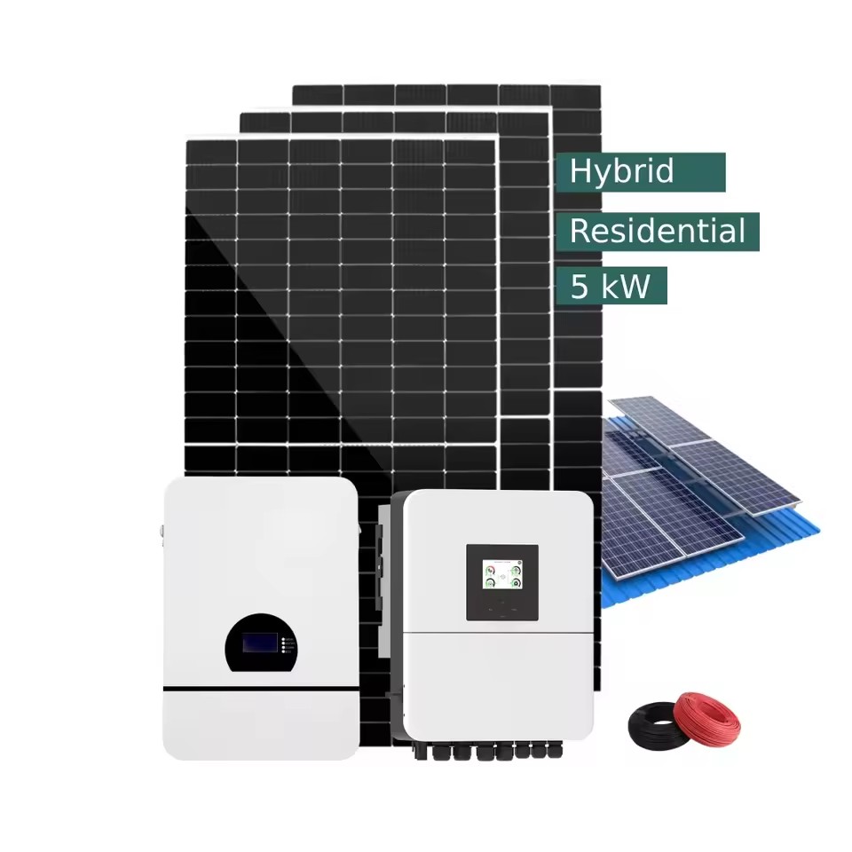 Jinko 590w 6.2kW Hybrid 7kW 10 Kilowatt Solar System 5kW Home Solar Backup Battery Power Storage Energy System