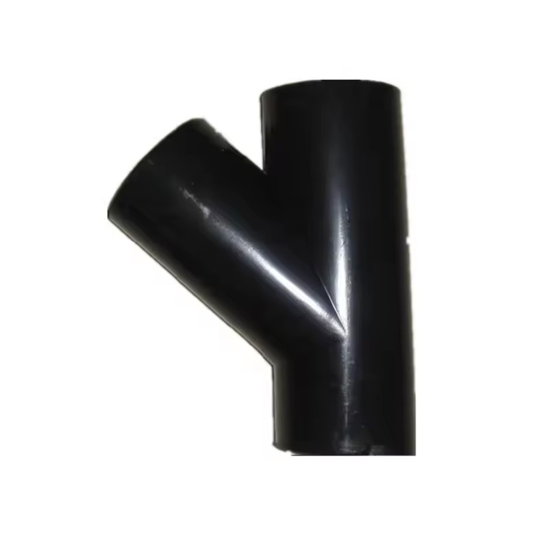 ASTM A234 WPB Asme B169 45 Degree Carbon Steel Lateral Tee Asme Standard Sand Blast Pipe Fitting Tee