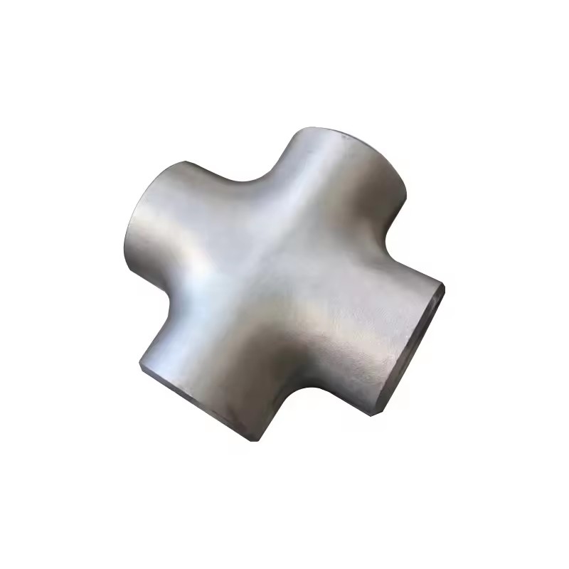 Stainless Steel Tee AISI 304 1-60inch Sch40 ASME B16.9 4 Way Pipe Fitting Butt-welding Cross