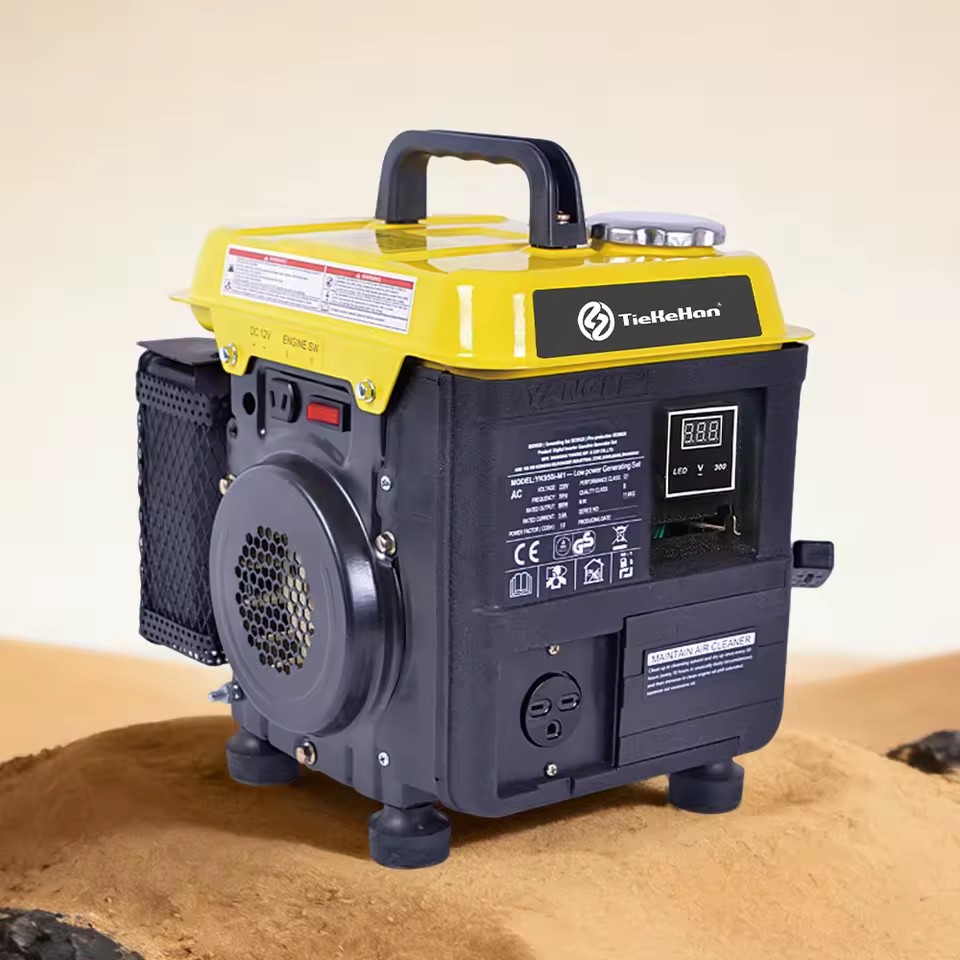Copper Wire 2 Stroke Recoil Start TKH1200i Small Power Inverter Generator 1300W Gasoline Inverter Generator