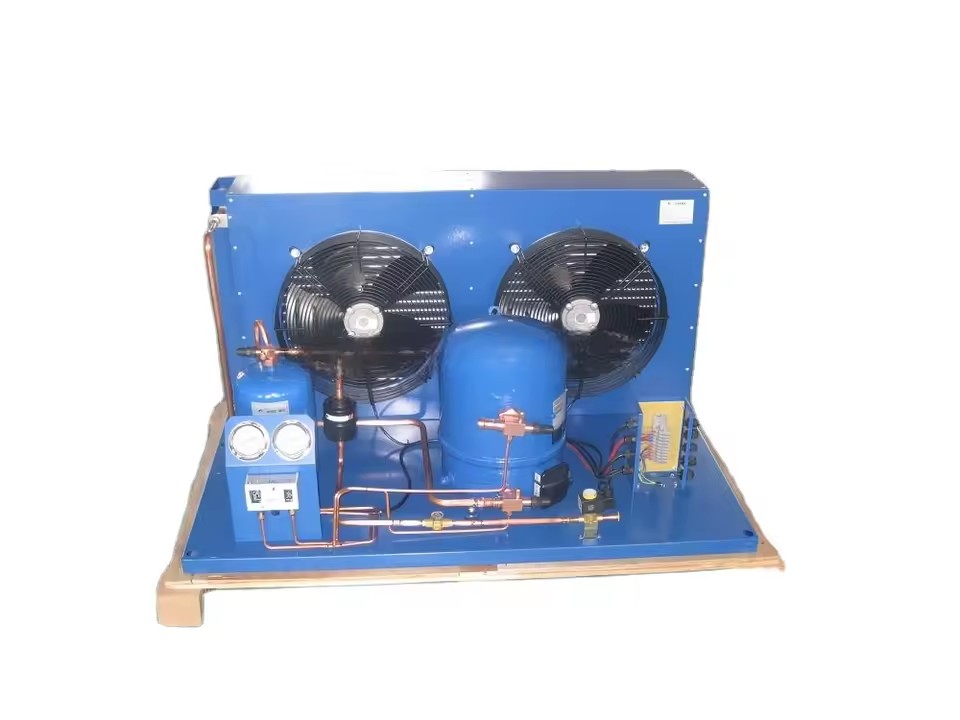 Customized Rack Scroll Condensing Unit Core Components-Engine Motor for Cool Room Refrigeration Heat Exchange Equipment
