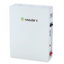Powergo EU Stock Split IP65 CAN Wall-Mounted LiFePO4 51.2V 5-40kWh Powerwall Solar Battery with Hybrid Inverter