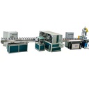 Flexible Transparent PVC Clear Hose Fiber Braided Plastic Reinforced Water Tube Production Line for PE PP HDPE Machine Processed