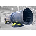 Coffee Grounds Bean Pulp Rotary Drum Drying Equipment Energy Saving PLC Controlled Food Processing Machine