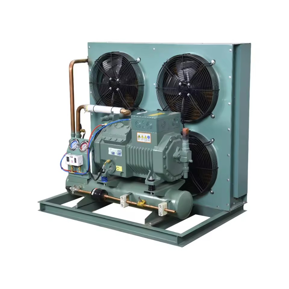 Energy-Saving Scroll Refrigeration Condensing Units 3-25 hp Industrial Air Cooled Semi-hermetic 220V -30-20C Cold Rooms RT-500 1