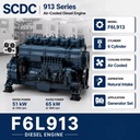 SCDC Deutz F6L913 51kW Air Cooled Diesel Engine 6 Cylinder Natural Intake Engine for Diesel Generator Set Power Generation