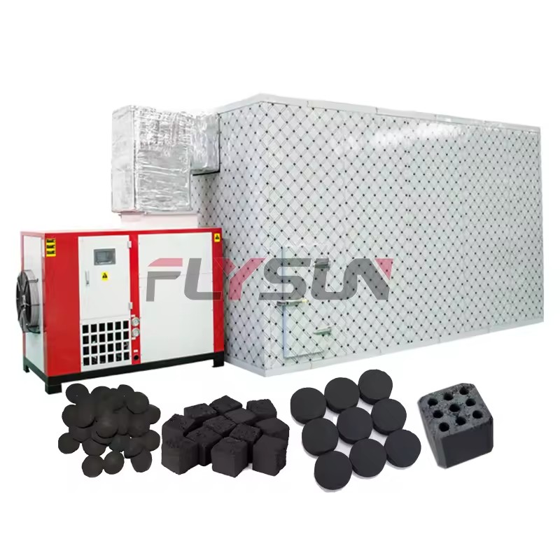 Automatic Precision Industrial Stainless Steel Heat Pump Charcoal Briquettes Drying Oven for Food Processing Hookah Carbon