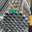Pre Galvanized Round Carbon Steel Pipe ASTM Standard Welding Processing Customized