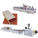 PVC WPC Wall Panel Making Machine Automatic Twin Screw Extrusion Production Line for Waterproof Panels with CE ISO Certification