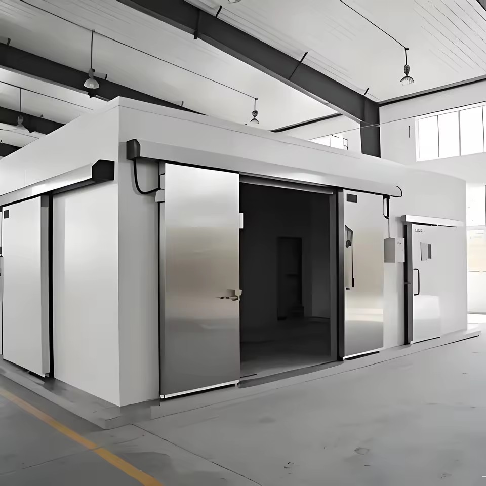 Big Capacity Solar-Powered Automatic Modular Cold Room for Frozen Food & Seafood Processing with Engine & Motor