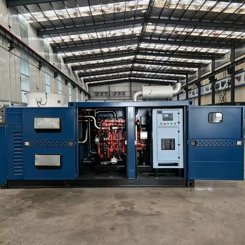 30kw 50kw 100kw 200kw 500kw Powered Inverter Electric Home Single Phase 3 Phase Biomass Gas Water Cooled Generator