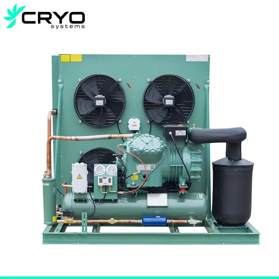 Energy Saving Motor Condensing Unit for Cooling System Refrigeration with Scroll Compressor and Air Cooled Technology
