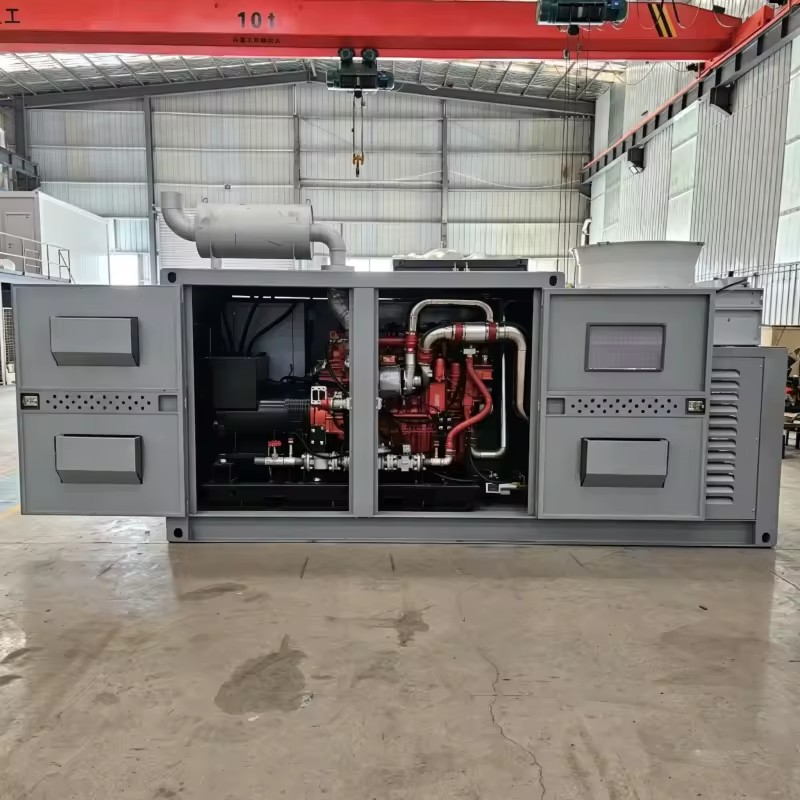 Auto Start 100KW 120KW 150KW 200KW Syngas & Natural Gas Methanol Generator Set 50Hz Water Cooled 0.8 Efficiency Power Station