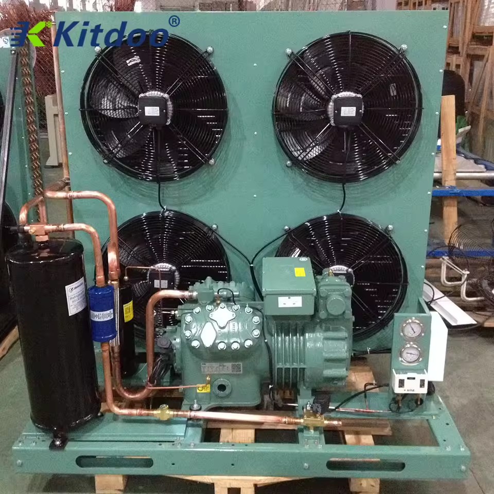 10HP Refrigerator Heat Exchange Equipment Unidade De Condensacao Cooler Cold Storage Freezer Bitzer Condensing Unit