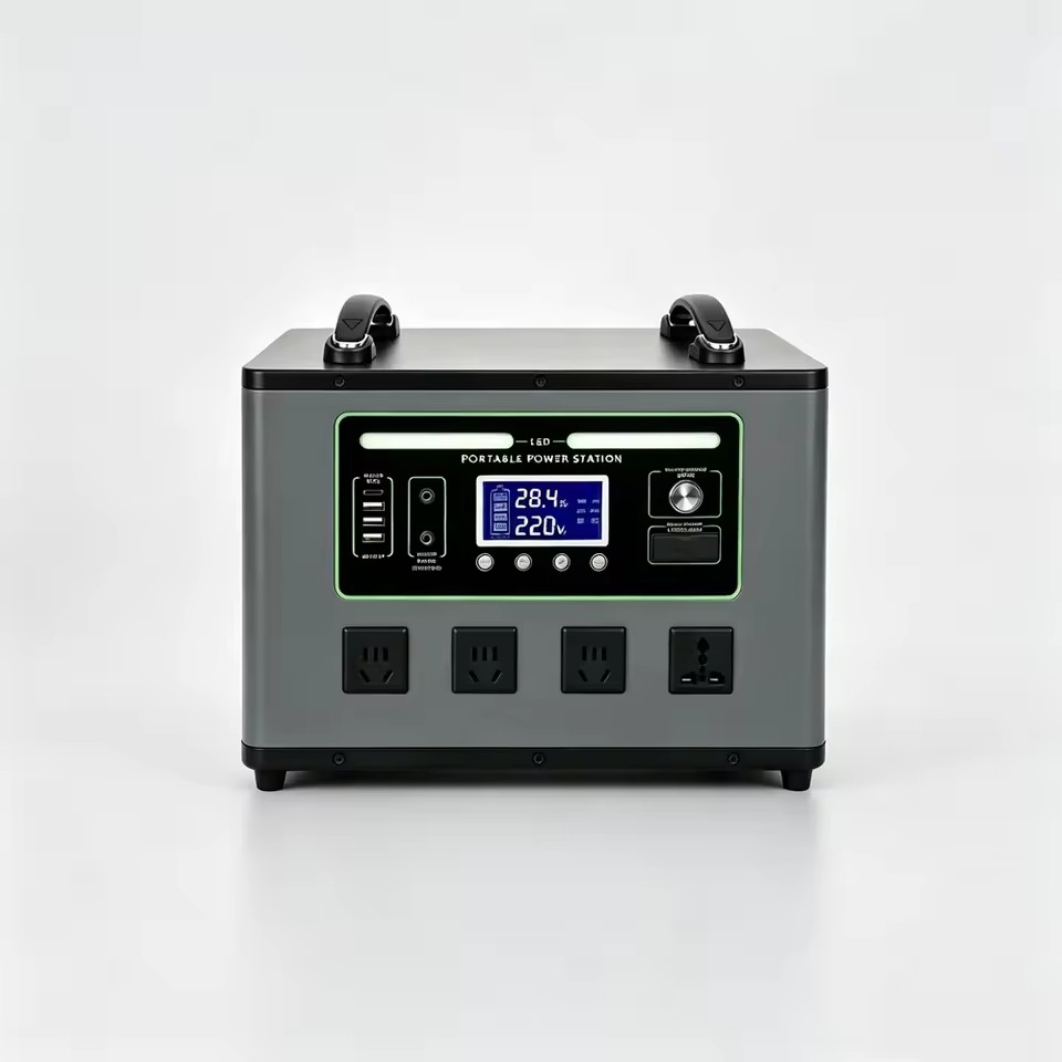 Portable Station 2200W 2200Wh/2560Wh LiFePO4 Solar Panel Pure Sine Wave Wireless Charging for Camping Traveling Emergencies