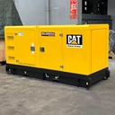 Caterpillar Power Silent Diesel Generator 50kW 60kW 70kW 100kVA 125kVA Soundproof Diesel Generador Commercial Electricity Supply