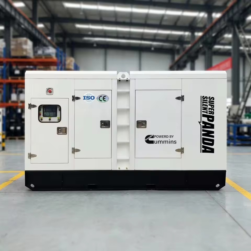 Water Cooled 50kVA Electric Start Diesel Generator with Soundproof Canopy for Industrial