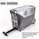 Solar Generator Portable Power Station Solar Charging Pure Sine Wave LiFePO4 Battery 5000W Outdoor Home