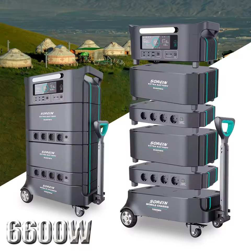 2024 Quality Assurance Eu Stock Portable Solar Power Station 6000w Home Use All in One Solar Generator 5000w