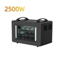 Lowest Price 2500W Portable Power Station LiFePO4 Battery Pure Sine Wave Solar Electric Power Generator