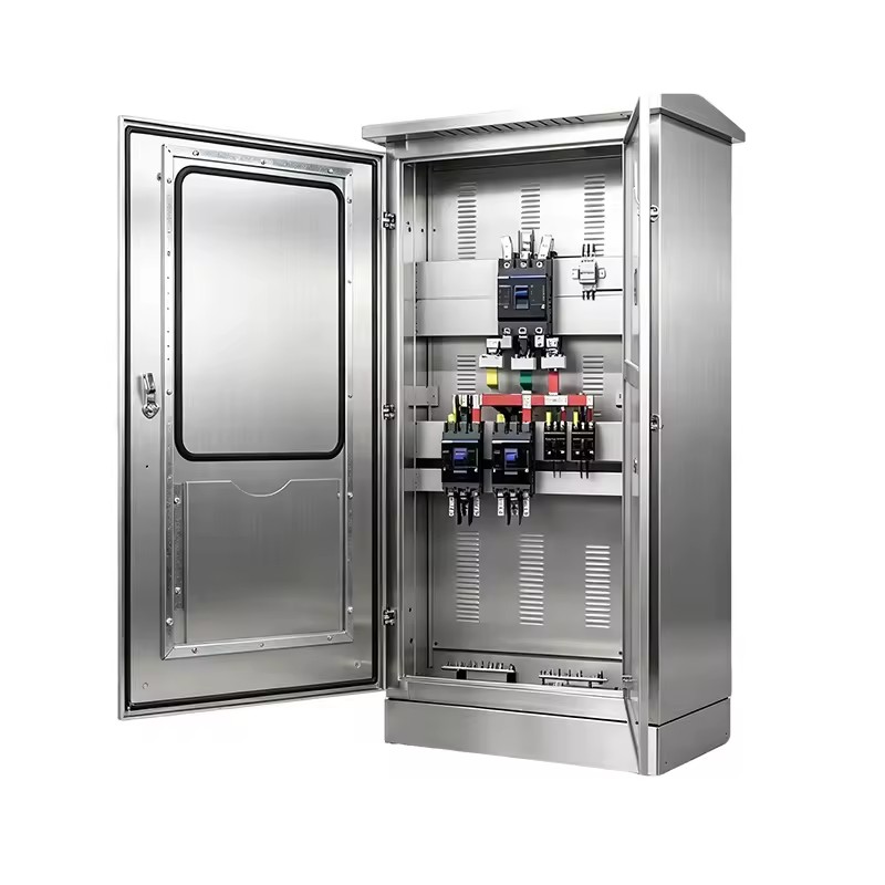 Ventilated Stainless Steel Full Set Distribution Cabinet Complete Electrical Switchgear for Island Power Supply