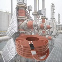 Fire Pipe Freeze Protection Self Regulating Heating Cable 24V-220V Industrial Water Pipeline Heat Trace System With Controller