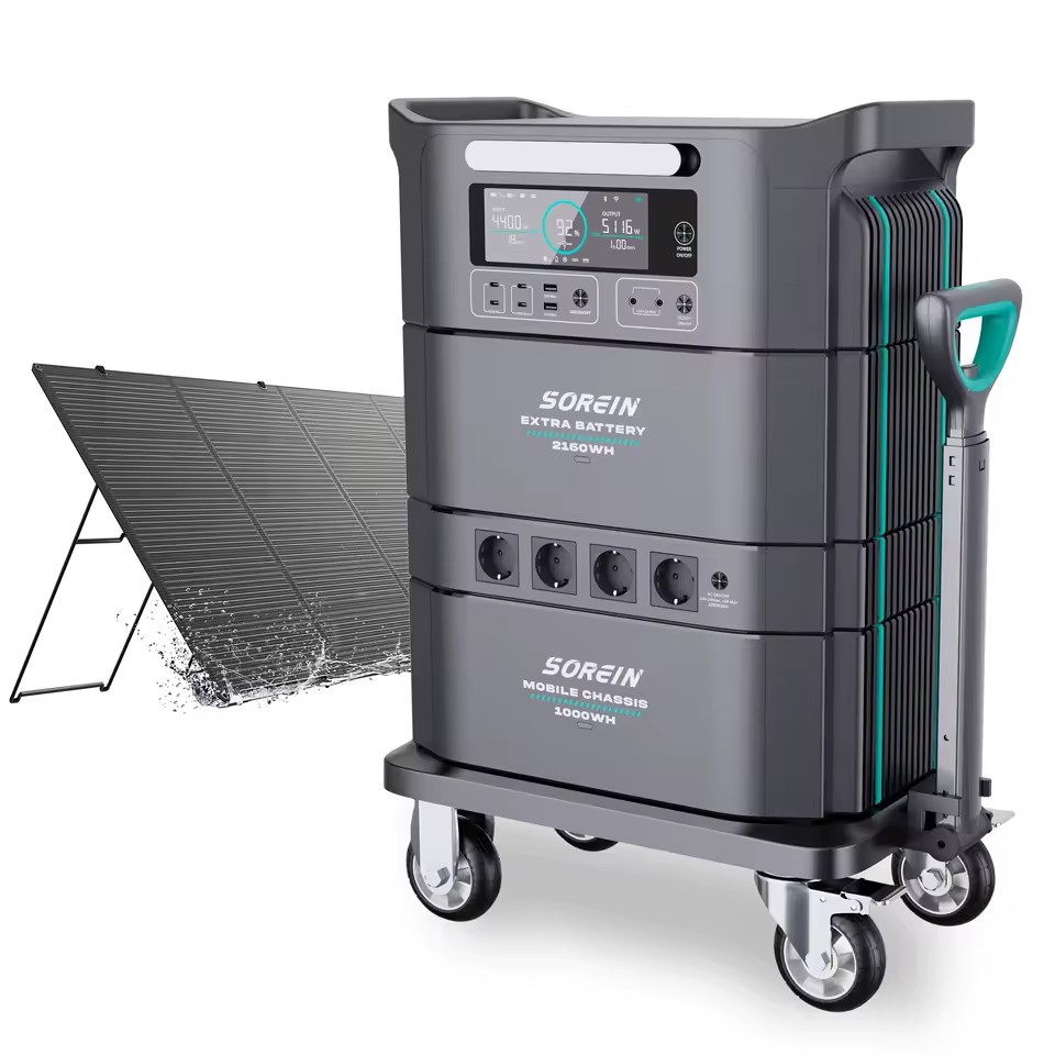 48V Lfp New Arrival 2024 Solar Generator Kit 5000W 5Kw Solar Power Bank Station Solar Portable Power Station With Panels