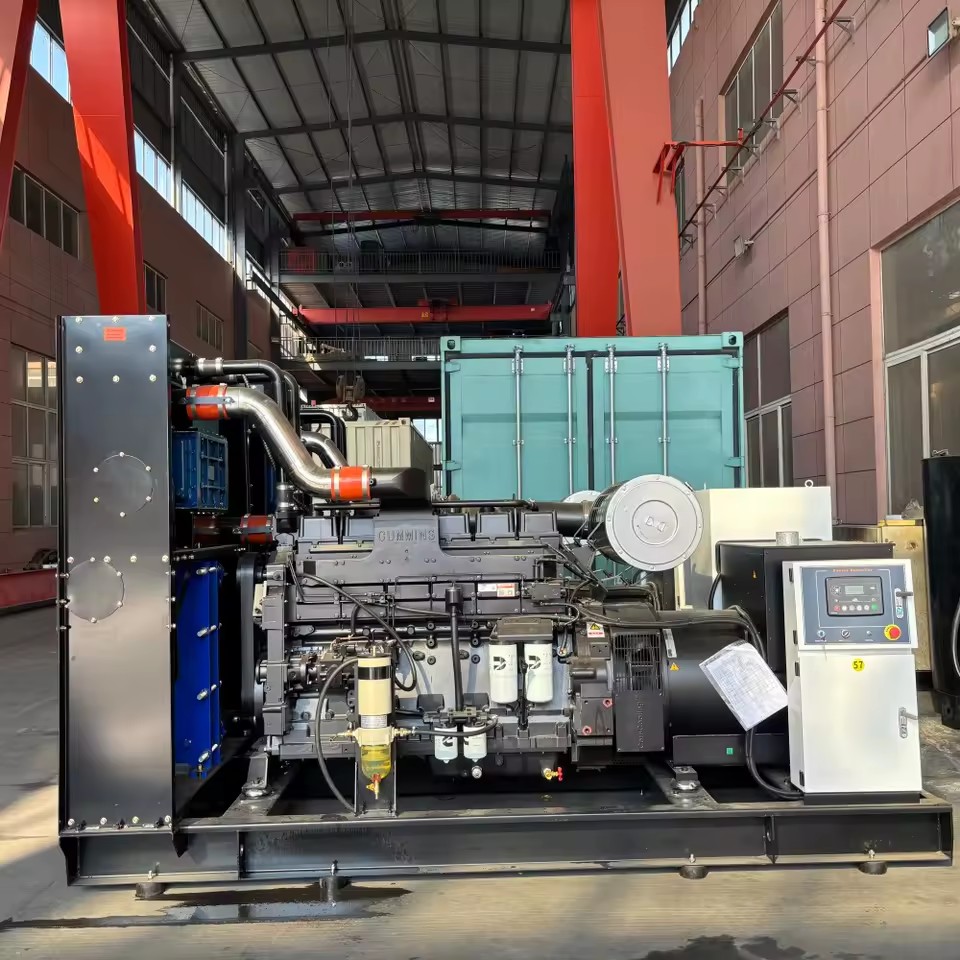 High Efficiency 400kw 480kw 500kw 600kVA 800kVA 1000kVA Open Frame Diesel Electric Generator Genset