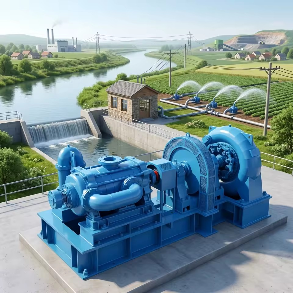 Power Generation Equipment, Hydraulic Turbine for Small Hydropower Plants Generadores Energa Gratis