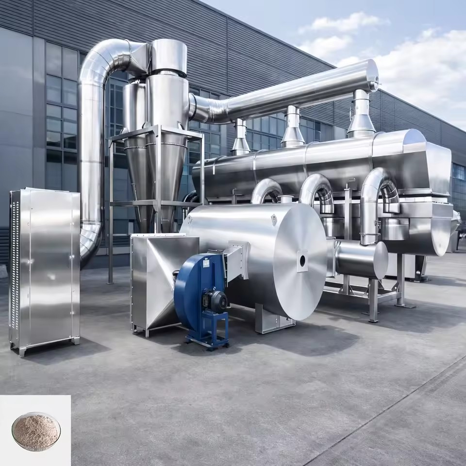 FL-Series Fluidized Bed Granulator Food Beverage Factory Farms Fluid Bed Dryer