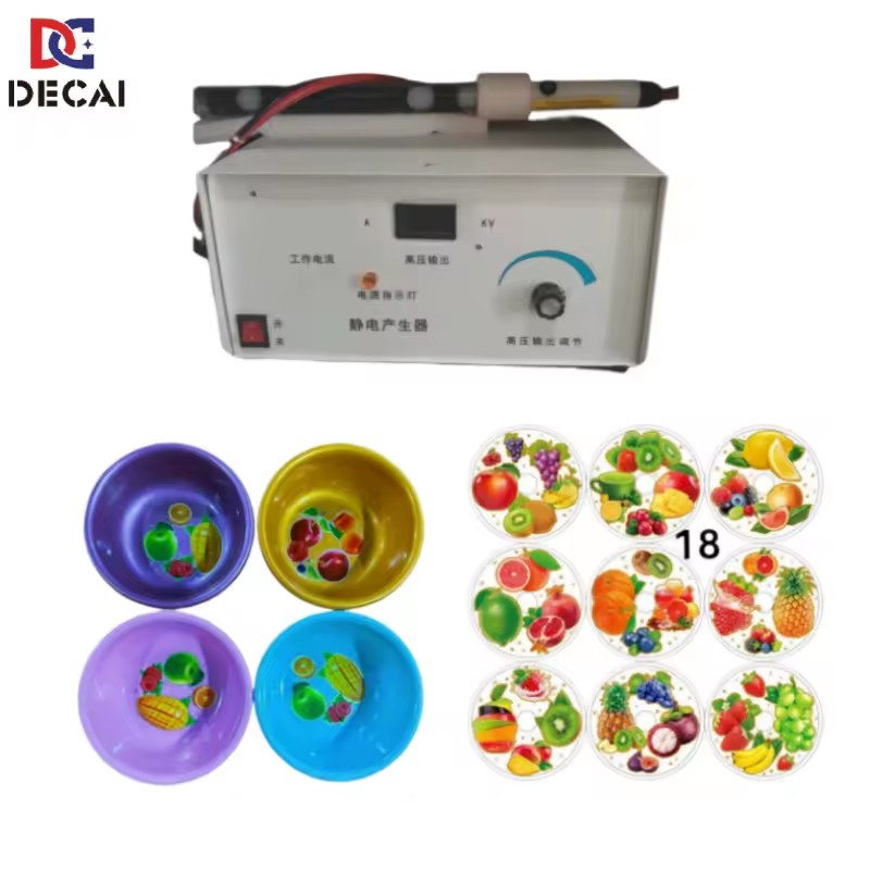 Newly upgraded static generator iml add static electricity for in mold label injection