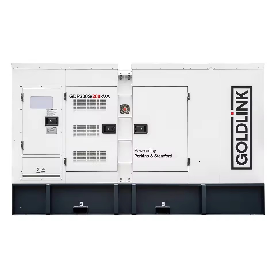 200KVA 160KW Silent Diesel Generator Industrial 3 Phase Water Cooled Genset With ATS Wholesale Manufacturer OEM