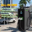 40kW 180kW Commercial Fast Floor-mounted DC EV Charger GB/T CCS CHAdeMO New Design Charging Stations for Electric Cars