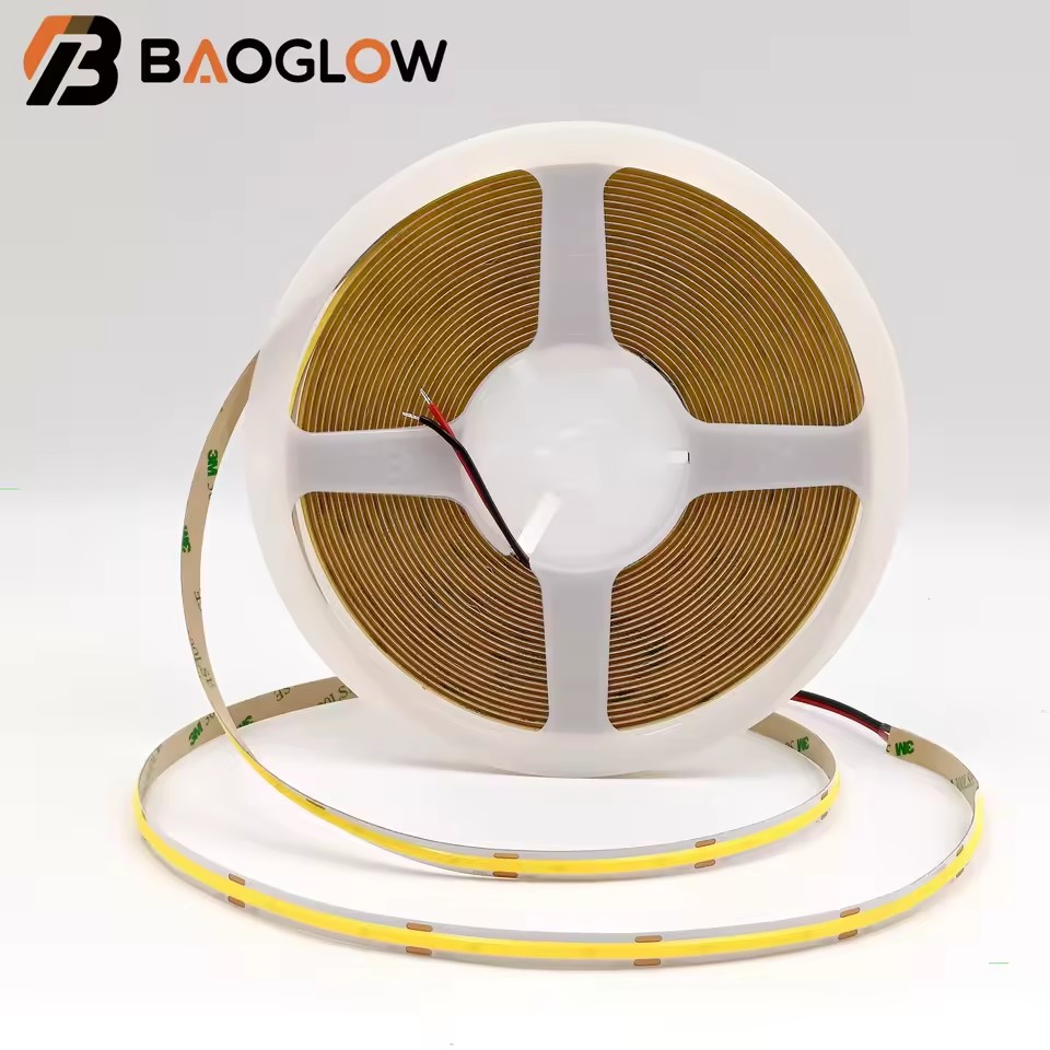 COB LED Strip Low Voltage DC 12V 24V Architectural Smart Copper LED Flexible Landscape Lighting Smart Solderless Dimmable Strip