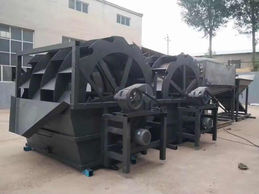 44kW Compact High Capacity Screw Sand Washer Energy Saving Gravel Washing Machine for Mining and Construction
