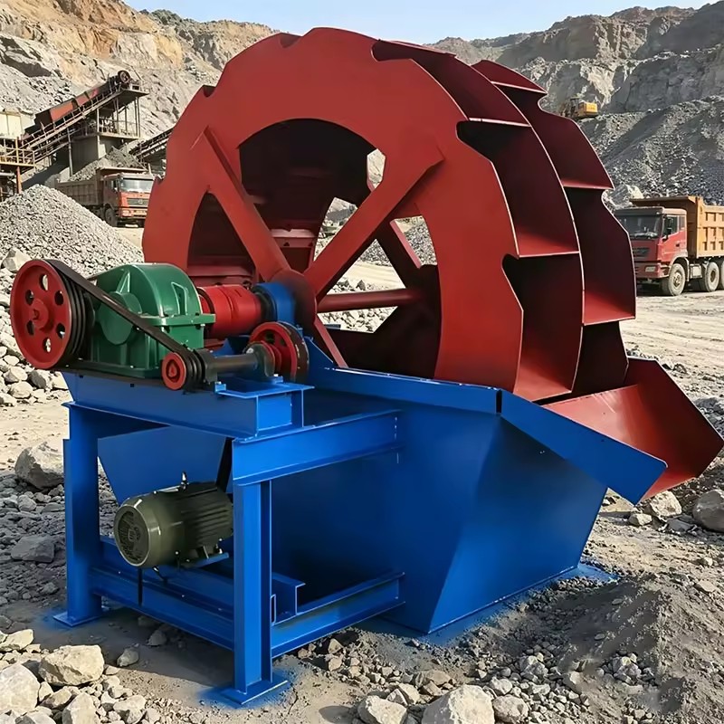 Factory Direct Wheel Bucket Sand Washer Complete Crushing Sand Making Matching Machine