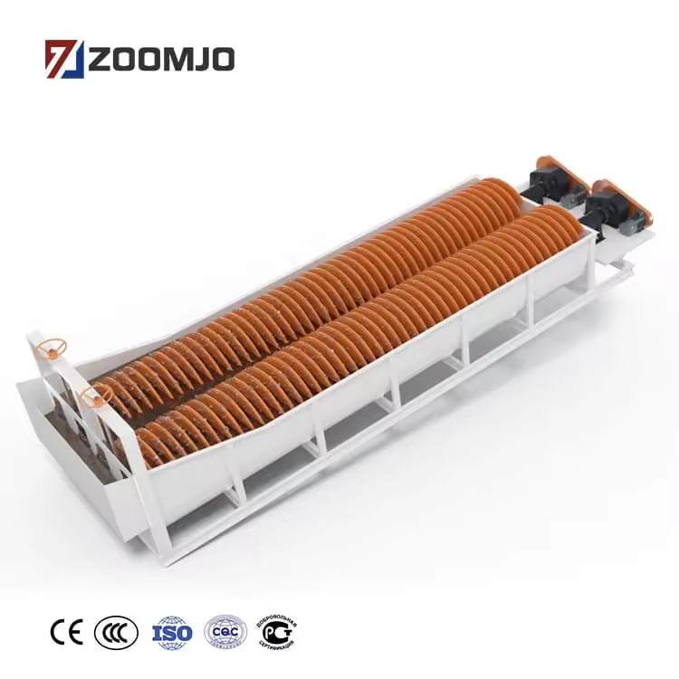 Mining Mineral Ore Spiral Sand Washing Machine Sand Cleaning Machine Double Screw Sand Washer Manufacturers