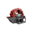 High Efficient Wheel Type Sand Washer Sand Cleaning Machine 50tph with Pump AC Motor & 80% Water Recycle