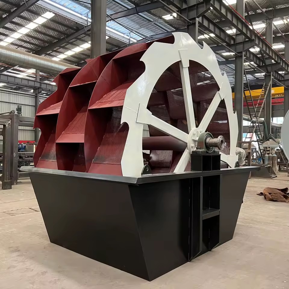 Wheel Bucket Sand Washer Professional River Building Material Sand Washing Machine Aggregate Washing Plant